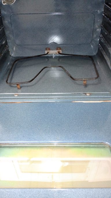 Inside Oven Cavity After