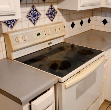 Oven Range Before