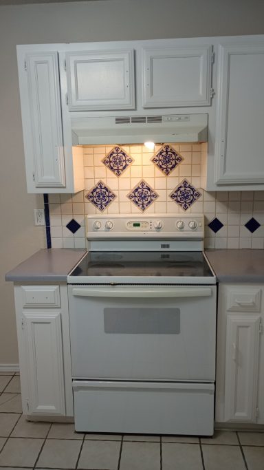 Oven Range BackSplash After