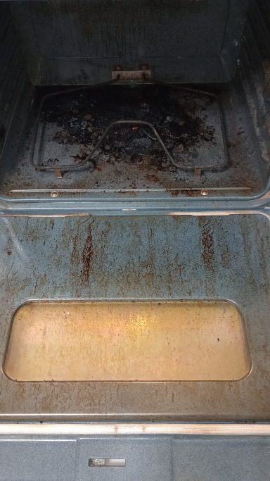 Inside Oven Before