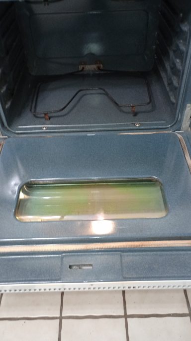 Inside Oven Door After