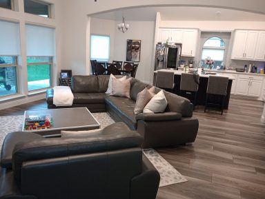 Family Room Cleaning