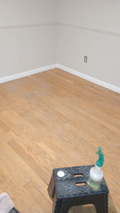 Bedroom Floor Before