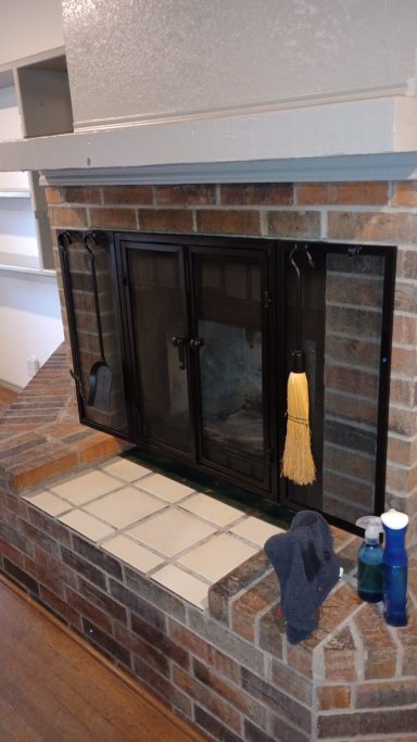 Fireplace After
